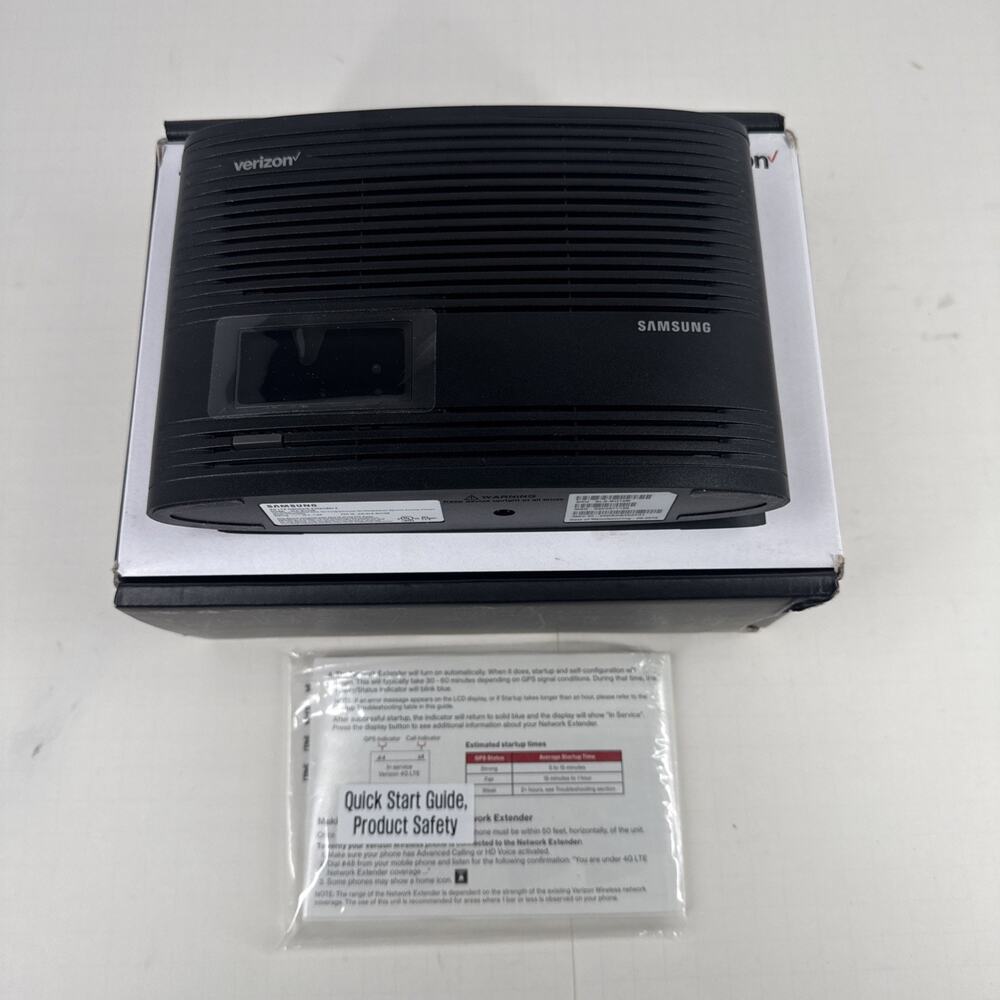 Samsung SLS-BU10B 4G LTE Cellular Signal Booster for Verizon - Black